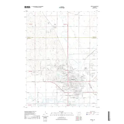 2017 Map of Norfolk, 2017 Print