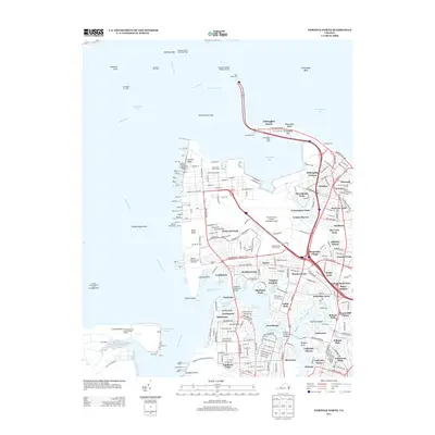 2013 Map of Norfolk North, 2013 Print
