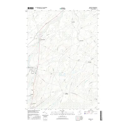 2016 Map of Norfolk, 2016 Print