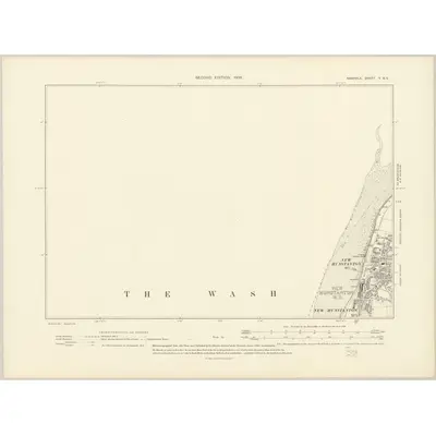 1904 Map of Norfolk V.NE, 1906 Print