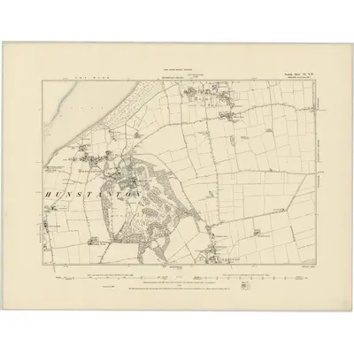 1886 Map of Norfolk VI.NW