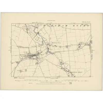 1886 Map of Norfolk VII.NE