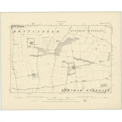 1886 Map of Norfolk VII.NW