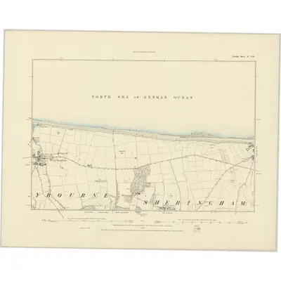 1886 Map of Norfolk X.NE