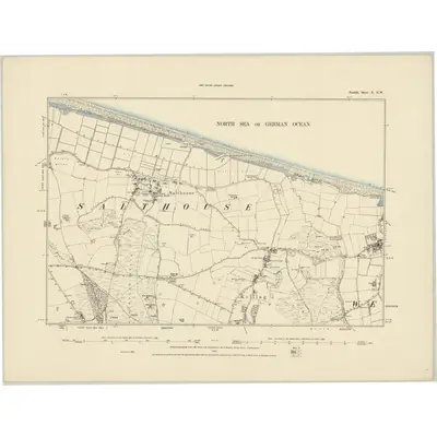 1886 Map of Norfolk X.NW