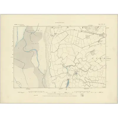 1885 Map of Norfolk XIII.SE