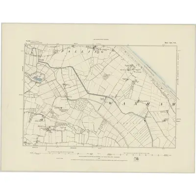 1884 Map of Norfolk XLI.NE
