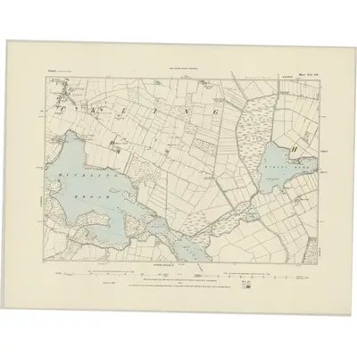 1884 Map of Norfolk XLI.SE