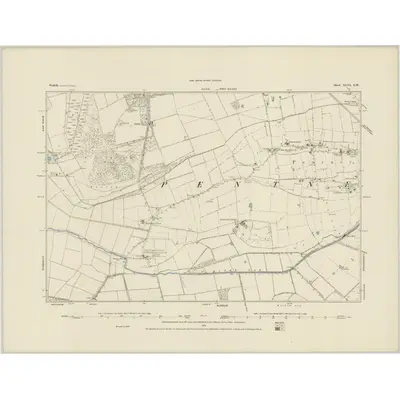 1884 Map of Norfolk XLVI.SW
