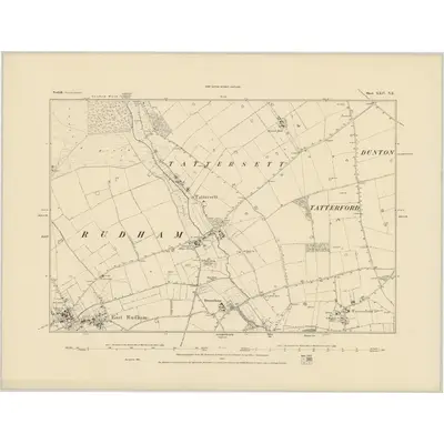 1885 Map of Norfolk XXIV.NE