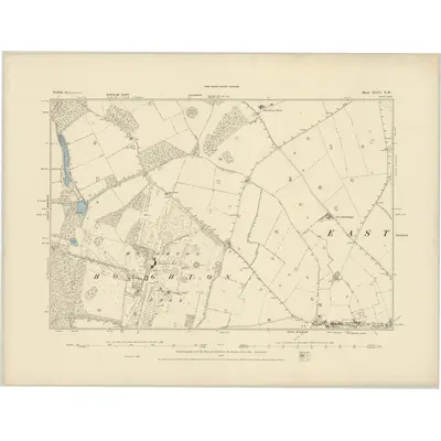 1885 Map of Norfolk XXIV.NW