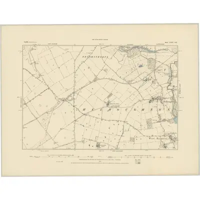 1885 Map of Norfolk XXIV.SE