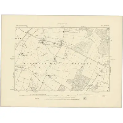 1885 Map of Norfolk XXVI.NW