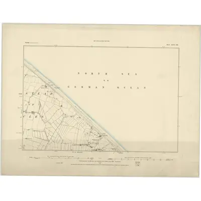 1885 Map of Norfolk XXX.SE