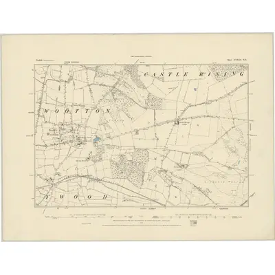 1884 Map of Norfolk XXXIII.NE