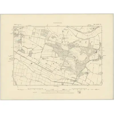 1884 Map of Norfolk XXXIII.SE