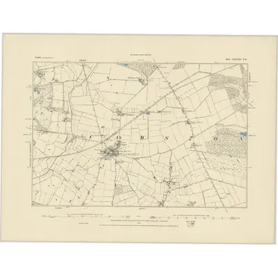 1885 Map of Norfolk XXXVIII.NE