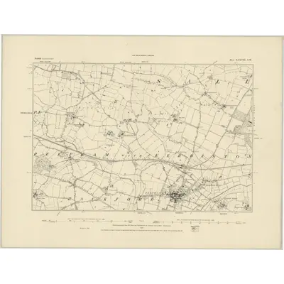 1885 Map of Norfolk XXXVIII.NW