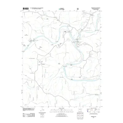 2011 Map of Norfork, 2011 Print