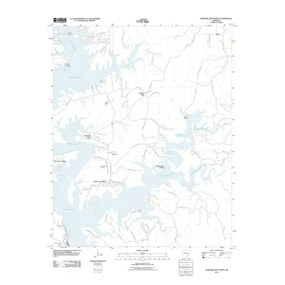 2011 Map of Norfork Dam North, 2011 Print