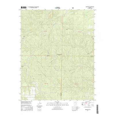 2017 Map of Norfork SE, 2017 Print