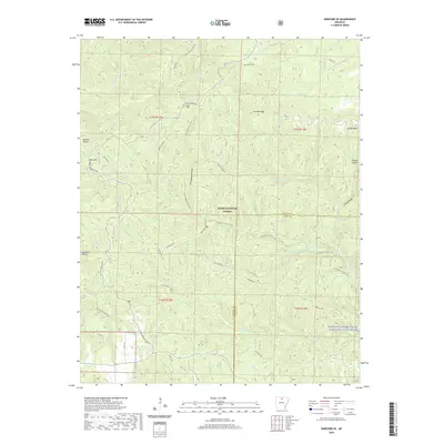 2020 Map of Norfork SE, 2020 Print