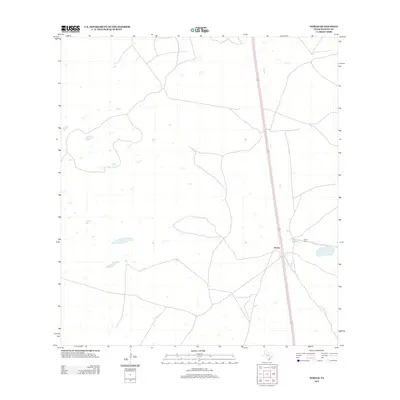 2013 Map of Norias, 2013 Print