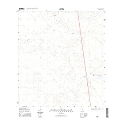 2016 Map of Norias, 2016 Print