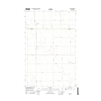 2014 Map of Norma, 2014 Print