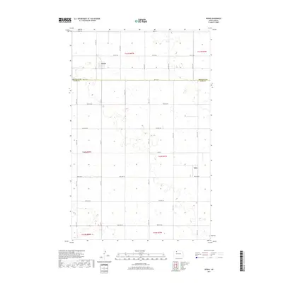2017 Map of Norma, 2017 Print