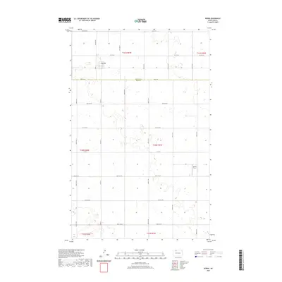 2020 Map of Norma, 2020 Print