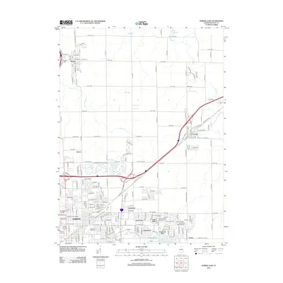 2012 Map of Normal East, 2012 Print