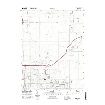 2015 Map of Normal East, 2015 Print