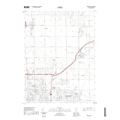 2018 Map of Normal East, 2018 Print