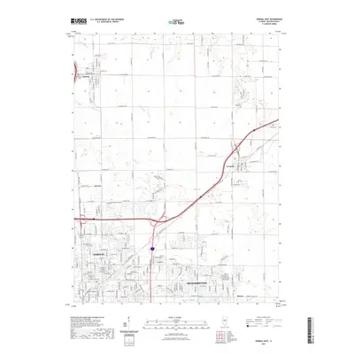 2021 Map of Normal East, 2021 Print