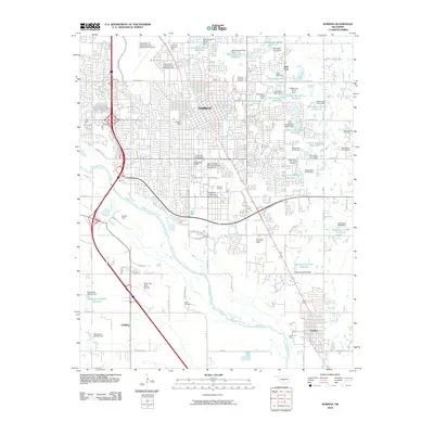 2010 Map of Norman, 2010 Print