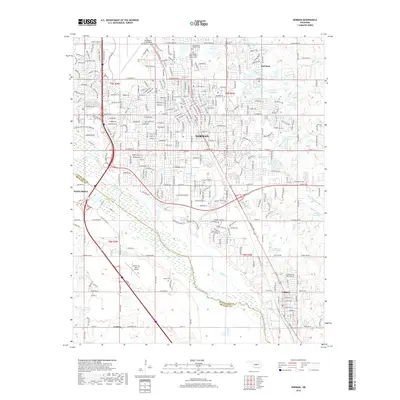 2018 Map of Norman, 2018 Print