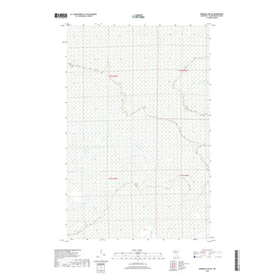 2019 Map of Norman Lake NE, 2019 Print