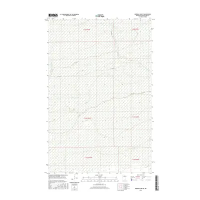 2016 Map of Norman Lake SE, 2016 Print
