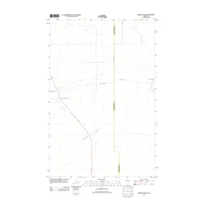 2013 Map of Norman Lake SW, 2013 Print