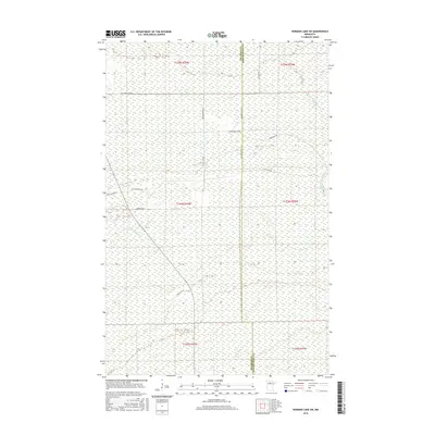 2016 Map of Norman Lake SW, 2016 Print