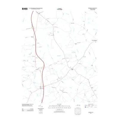 2013 Map of Norman, 2013 Print