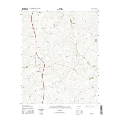 2016 Map of Norman, 2016 Print