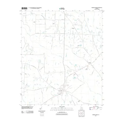 2011 Map of Norman Park, 2011 Print