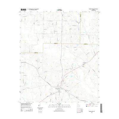 2014 Map of Norman Park, 2014 Print