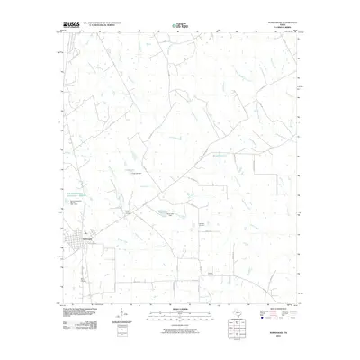 2010 Map of Normangee, 2010 Print