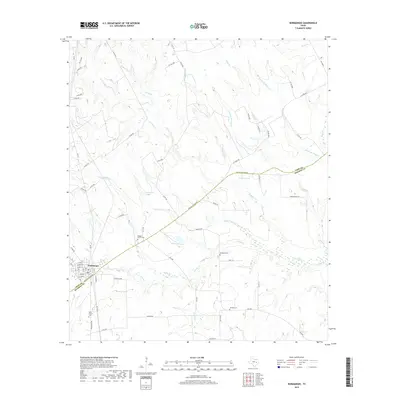 2019 Map of Normangee, 2019 Print