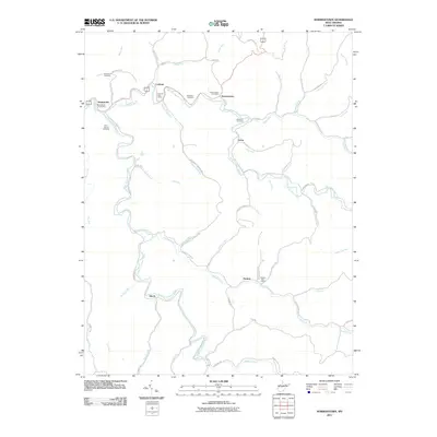 2011 Map of Normantown, 2011 Print