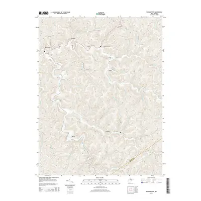 2014 Map of Normantown, 2014 Print