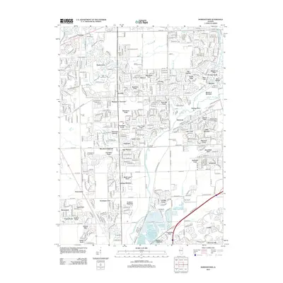 2012 Map of Normantown, 2012 Print